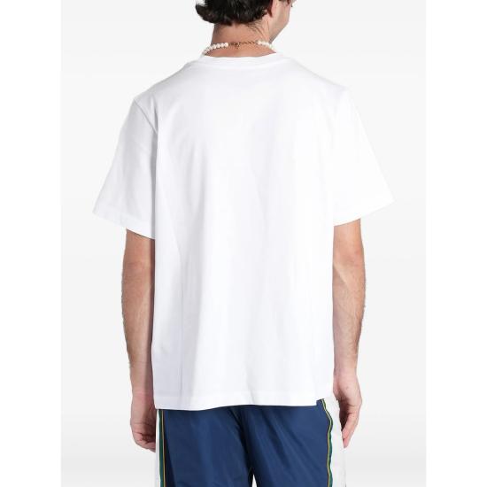 26FW 카사블랑카 반팔 티셔츠 PF26 JTS 001 20 CASTA WHITE - CASABLANCA