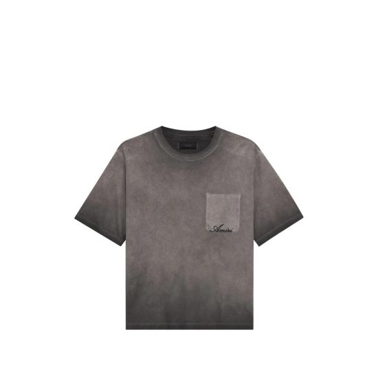 26FW 아미리 반팔 티셔츠 AMTOJR1147 001 BLACK GREY