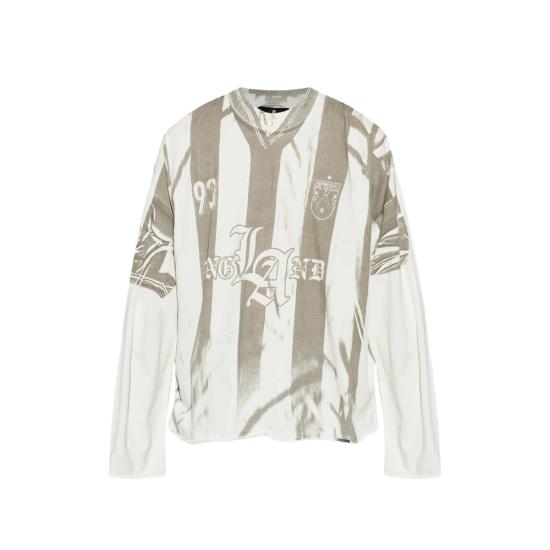 26FW 리프레젠트 긴팔 티셔츠 MLM101219 72 WHITE