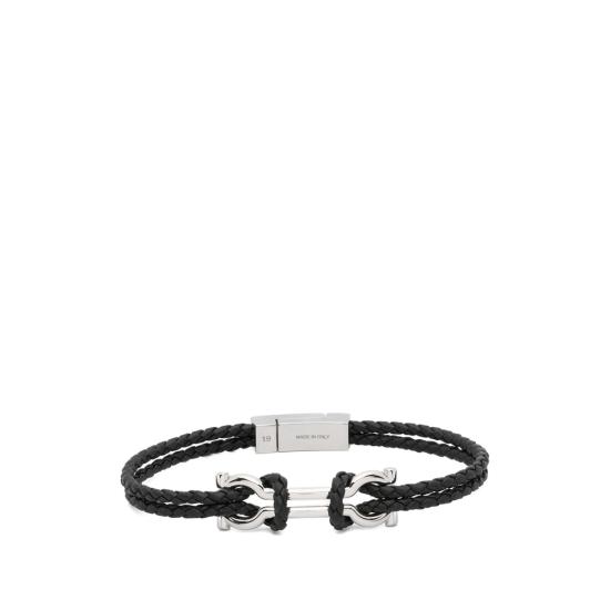 26FW 살바토레 페라가모 브레이슬릿 770422 0796082 NERO BLACK