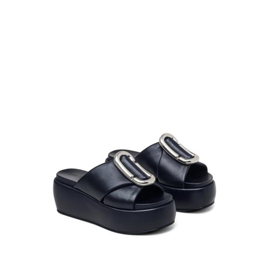 26FW 마크제이콥스 뮬/슬리퍼 2P6FSA001F23 001 BLACK - MARC JACOBS