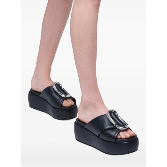 26FW 마크제이콥스 뮬/슬리퍼 2P6FSA001F23 001 BLACK - MARC JACOBS