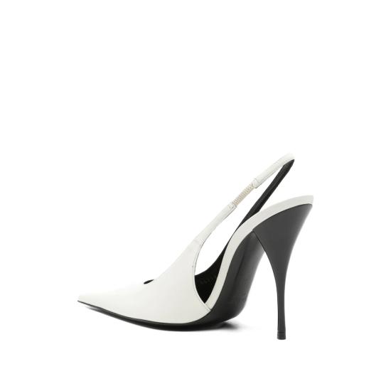 26SS 생로랑 힐/펌프스 867181 AAF29 9014 WHITE - SAINT LAURENT
