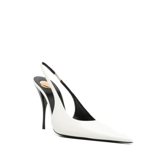 26SS 생로랑 힐/펌프스 867181 AAF29 9014 WHITE - SAINT LAURENT