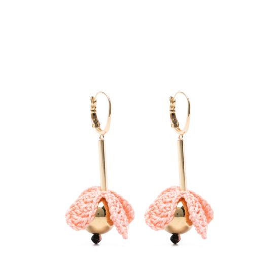 26FW 라 더블제이 이어링 EAR0075 BRA010SOLI PI01 GOLD PINK