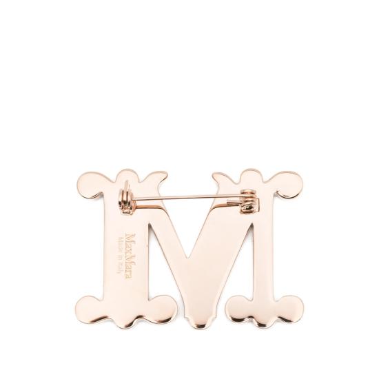 26FW 막스마라 브로치 BATH2 579F 001 PINK WHITE - MAX MARA