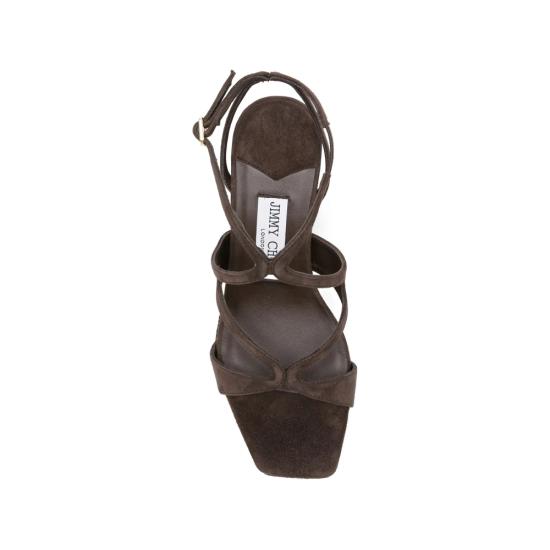 26FW 지미추 샌들 AYLA 85 FHB CHOCO BROWN - JIMMY CHOO