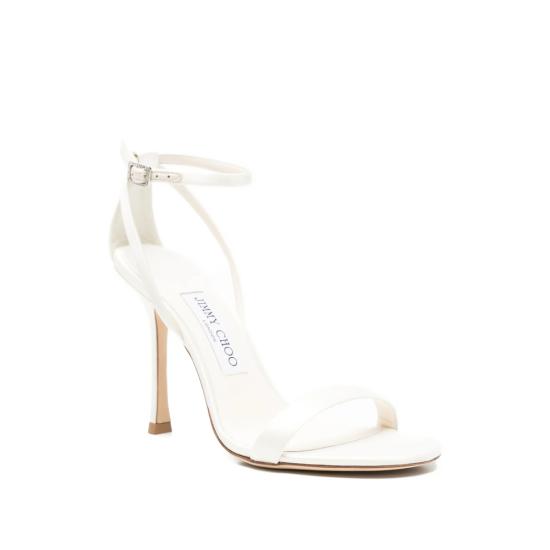 26FW 지미추 힐/펌프스 MOZA 100 TCU IVORY WHITE - JIMMY CHOO