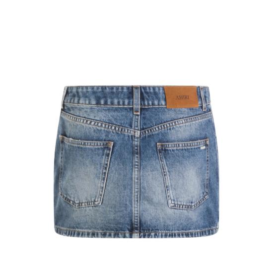 26SS 아미리 데님 스커트 AWBMSK1018 ANIND BLUE - AMIRI