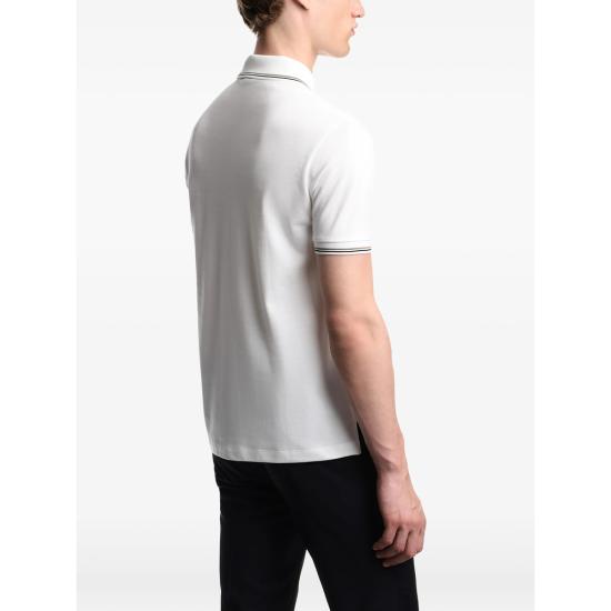 26FW 엠포리오 아르마니 폴로 티셔츠 AF23090 EM004606 U0003 WHITE - EMPORIO ARMANI