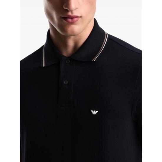 26FW 엠포리오 아르마니 폴로 티셔츠 AF23090 EM004606 UB118 BLUE - EMPORIO ARMANI