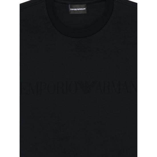 26SS 엠포리오 아르마니 반팔 티셔츠 AF10762 EM004593 FB439 BLACK - EMPORIO ARMANI