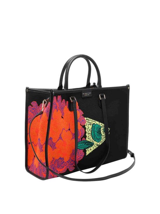 26SS 마이 베스트 백 토트백 2009FISH FLOWERS Black - MY BEST BAG