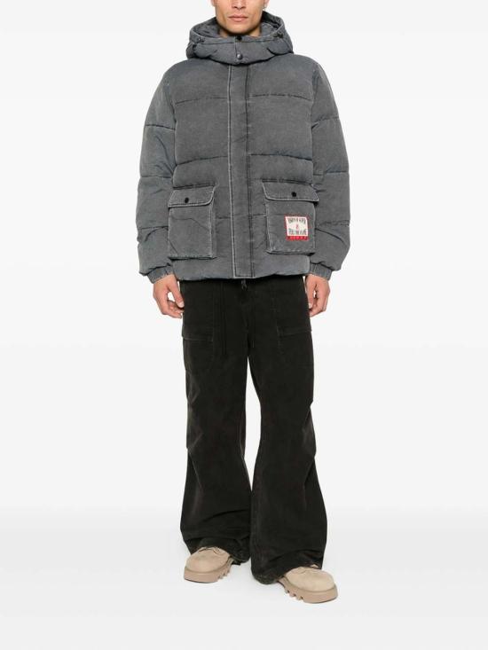 25FW 비전오브슈퍼 패딩 VS046BOSTONE Grey - VISION OF SUPER