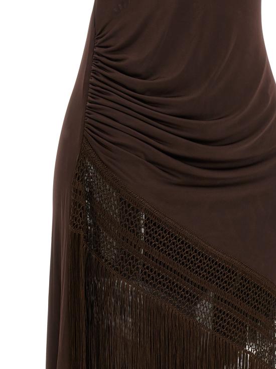26SS 안다마네 롱 원피스 TM190159ATJP142DARKBROWN Brown - ANDAMANE