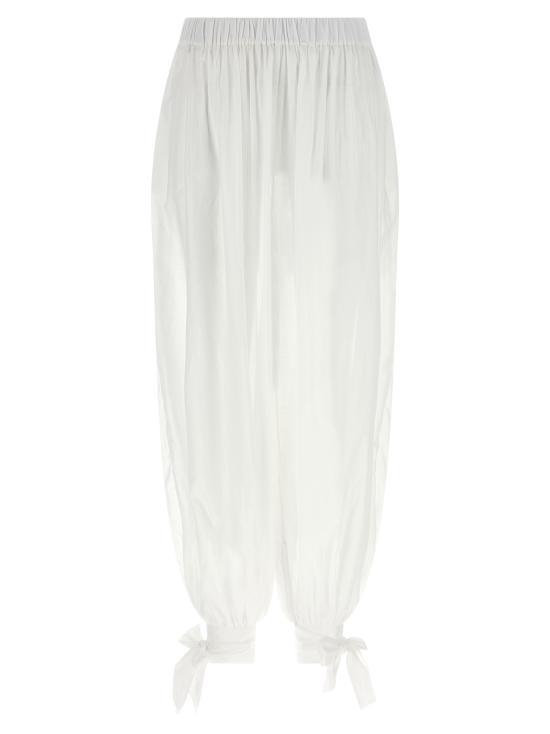 26SS 안다마네 트레이닝/조거 팬츠 TM190455ATNC108WHITE White