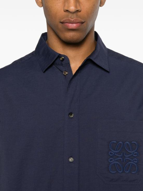 26SS 로에베 긴팔 셔츠 H616Y05X94 5110 NAVY - LOEWE