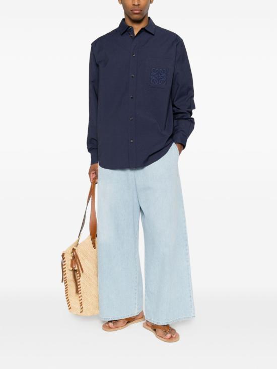 26SS 로에베 긴팔 셔츠 H616Y05X94 5110 NAVY - LOEWE