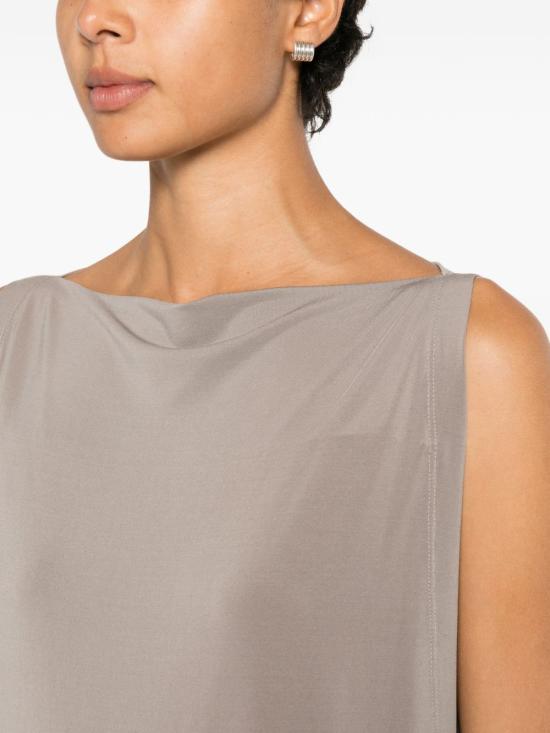 26SS 이세이 미야케 롱 원피스 IM66JH720 10 GREY - ISSEY MIYAKE