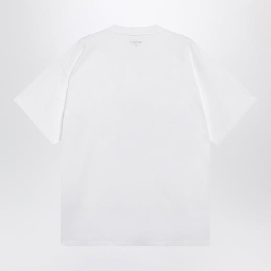 26FW 칼하트 WIP 반팔 티셔츠 I036900CO White - CARHARTT WIP