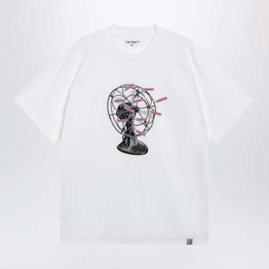 26FW 칼하트 WIP 반팔 티셔츠 I036900CO White