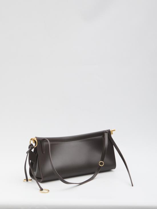 26FW 알라이아 르 클릭 이스트 웨스트 미디엄 백 AA1S01430CA332 BROWN - ALAIA
