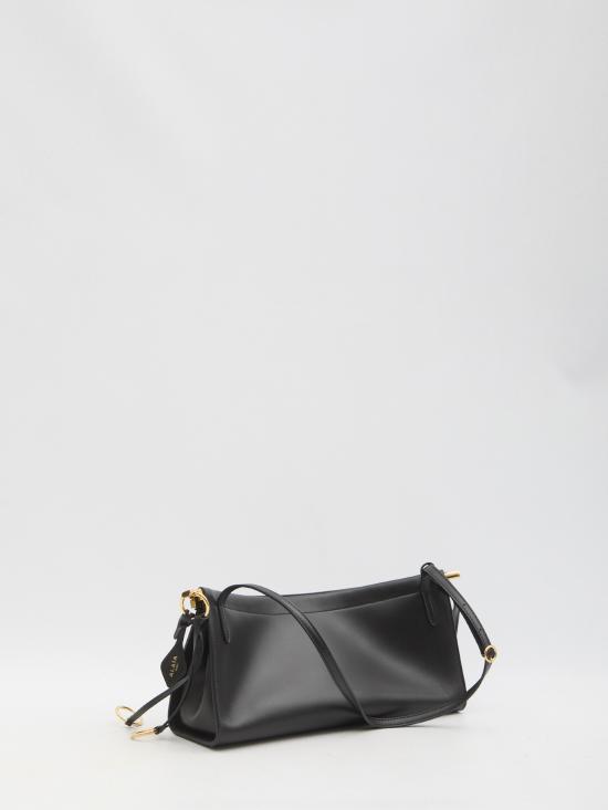 26FW 알라이아 르 클릭 이스트 웨스트 미디엄 백 AA1S01430CA332 BLACK - ALAIA