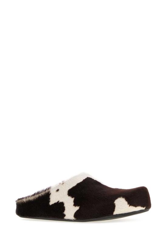 26FW 마르니 뮬/슬리퍼 SBMR000600P9283 ZP216 Animal Print - MARNI