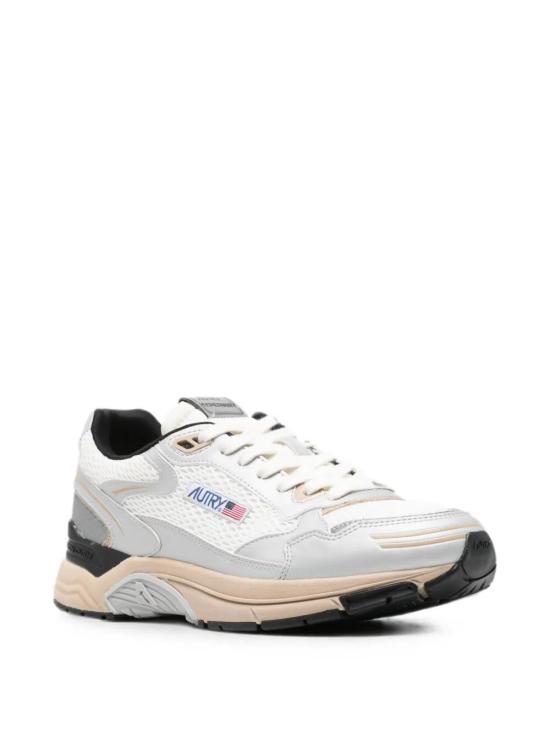 26FW 오트리 하이퍼웨이 스니커즈 HYLM MV13 MESH MIRROR SILVER CREAM - AUTRY