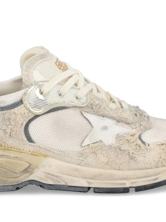 26FW 골든구스 메쉬 대드스타 스니커즈 GWF00884 F002156 80185 80185 WHITE SILVER - GOLDEN GOOSE