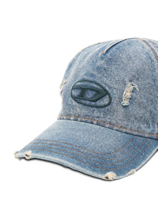 26FW 디젤 볼캡 A21541 0IHCB 099 01 BLUE DENIM - DIESEL