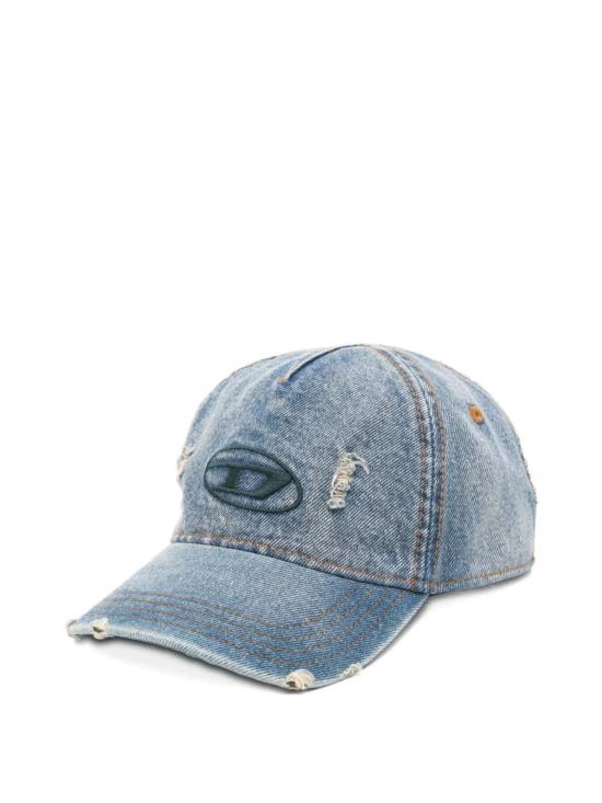 26FW 디젤 볼캡 A21541 0IHCB 099 01 BLUE DENIM