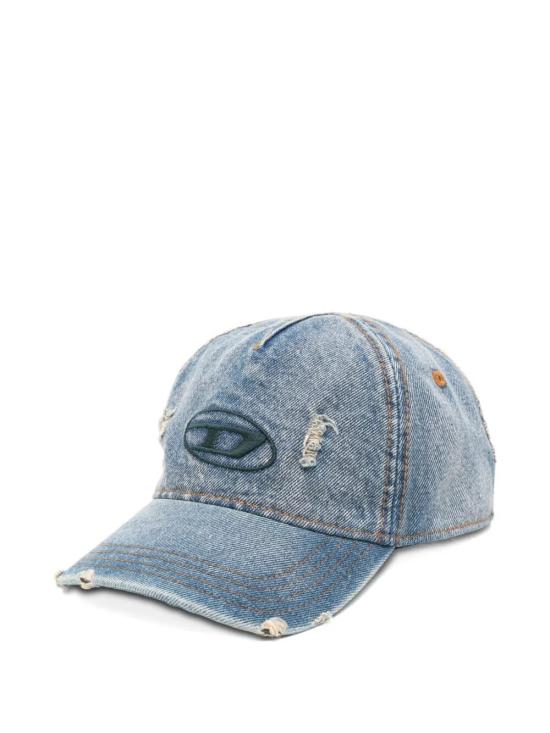 26FW 디젤 볼캡 A21541 0IHCB 099 01 BLUE DENIM - DIESEL