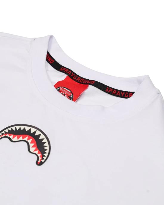 26SS 스프레이그라운드 반팔 티셔츠 SP875WHT WHITE - SPRAYGROUND