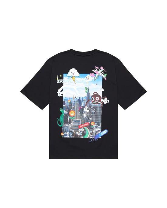 26SS 스프레이그라운드 반팔 티셔츠 SP875BLK BLACK - SPRAYGROUND
