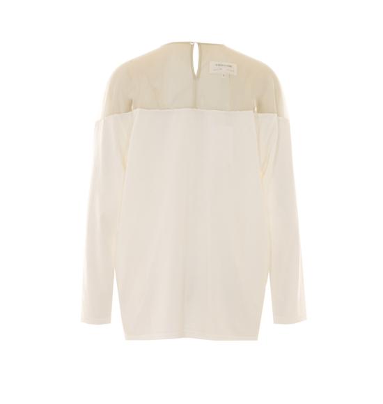 26SS MM6 메종마르지엘라 긴팔 티셔츠 S62GD0213 M20108101 White - MM6 MAISON MARGIELA