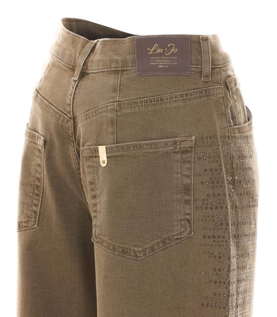 26FW 리우조 스트레이트 팬츠 UF6230T778A 81112 Beige - LIU JO