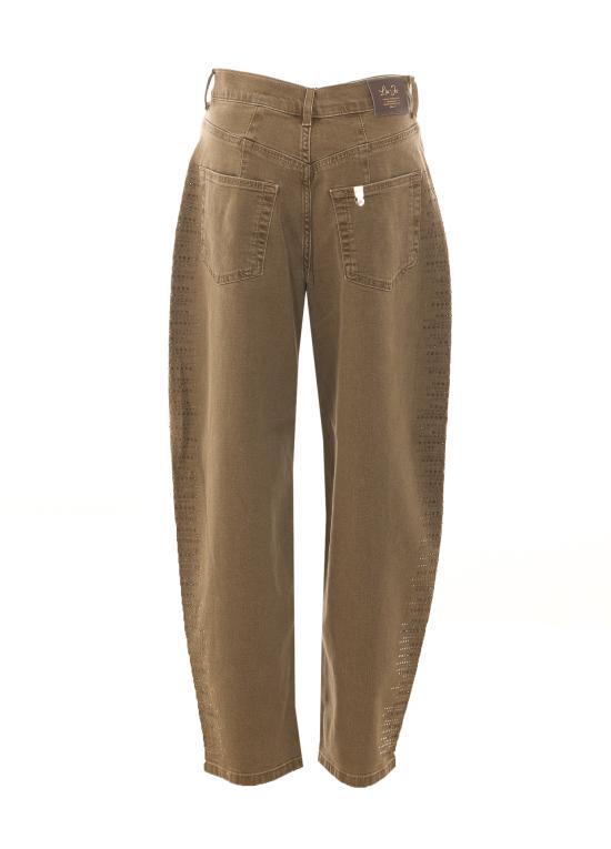26FW 리우조 스트레이트 팬츠 UF6230T778A 81112 Beige - LIU JO