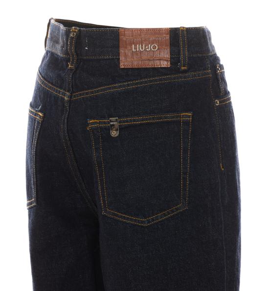 26FW 리우조 스트레이트 팬츠 UF6159D4854 77000 Blue - LIU JO