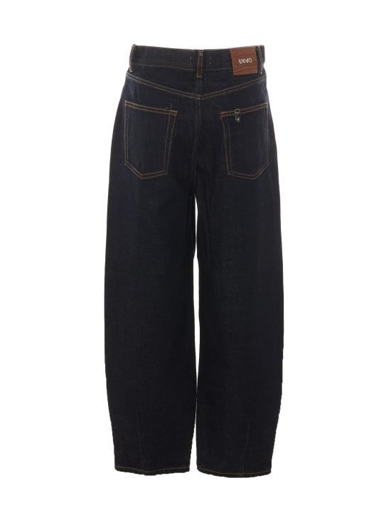 26FW 리우조 스트레이트 팬츠 UF6159D4854 77000 Blue - LIU JO
