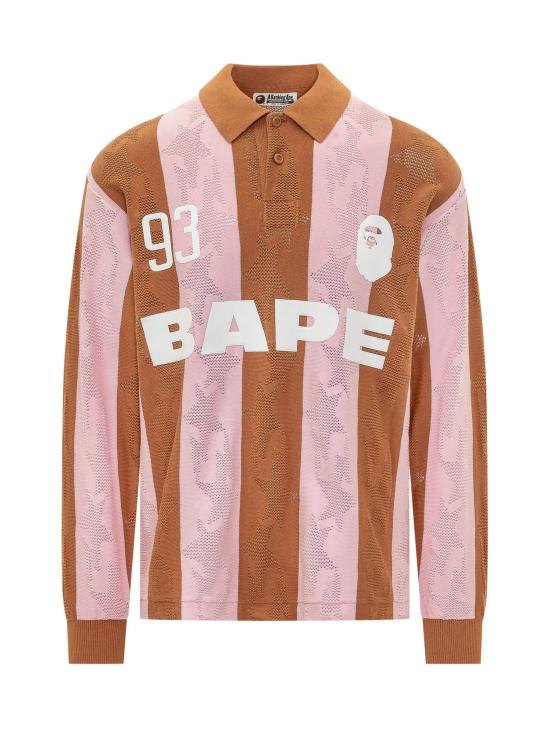 26SS 베이프 긴팔 티셔츠 001LTM301311M BEIGE
