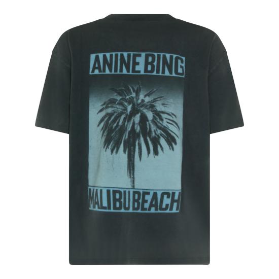 26FW 애니빙 반팔 티셔츠 A0812312 WBL1 BLACK - ANINE BING