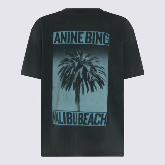 26FW 애니빙 반팔 티셔츠 A0812312 WBL1 BLACK - ANINE BING