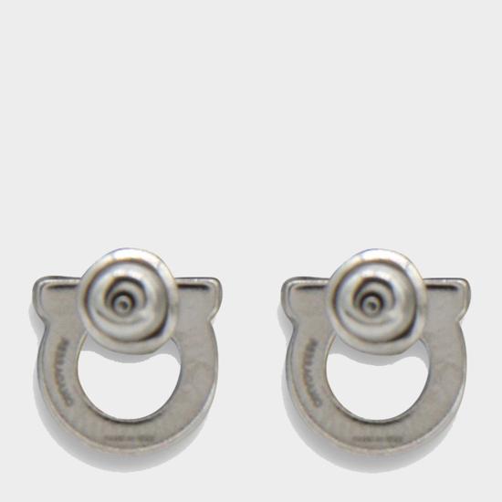 26FW 살바토레 페라가모 이어링 760123 696577002 SILVER - SALVATORE FERRAGAMO