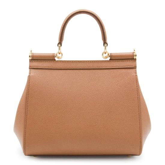 26FW 돌체앤가바나 미디움 시실리 핸드백 BB6003 B10018M417 CARAMELLO - DOLCE & GABBANA