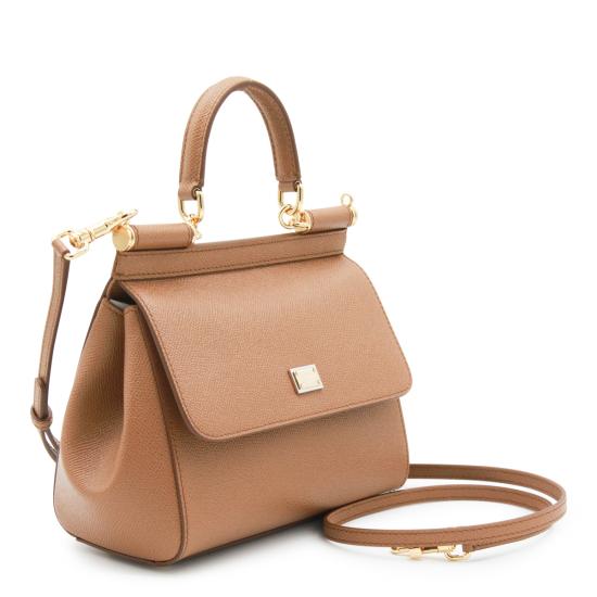 26FW 돌체앤가바나 미디움 시실리 핸드백 BB6003 B10018M417 CARAMELLO - DOLCE & GABBANA