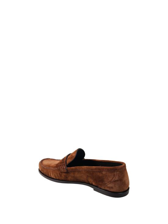 26SS 생로랑 스웨이드 페니로퍼 821173 2OYAA 2732 SNUFF - SAINT LAURENT