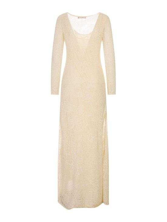 26SS 파비아나 필리피 롱 원피스 ABD276F6060000D8640150 White - FABIANA FILIPPI