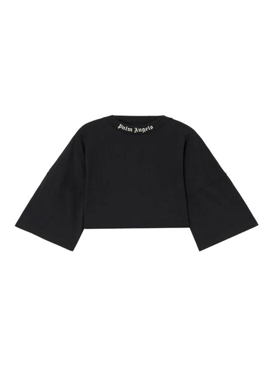 26SS 팜앤젤스 반팔 티셔츠 PWAA054S26JER001100A Black