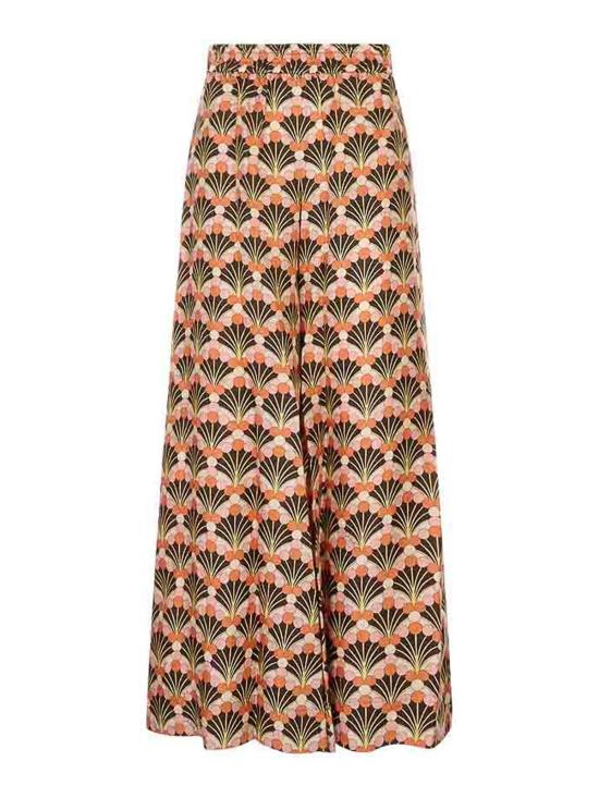 26SS 라 더블제이 팔라초 팬츠 TRO0003SIL001FLF02BR02 Brown